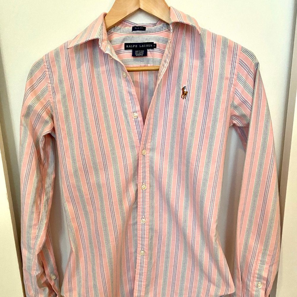 Ralph Lauren Women's Slim Fit Oxford